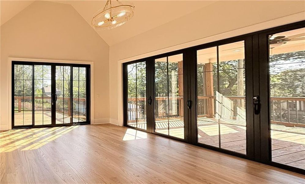 Spacious, unfurnished interior of a new home in , Marietta (Image 43).