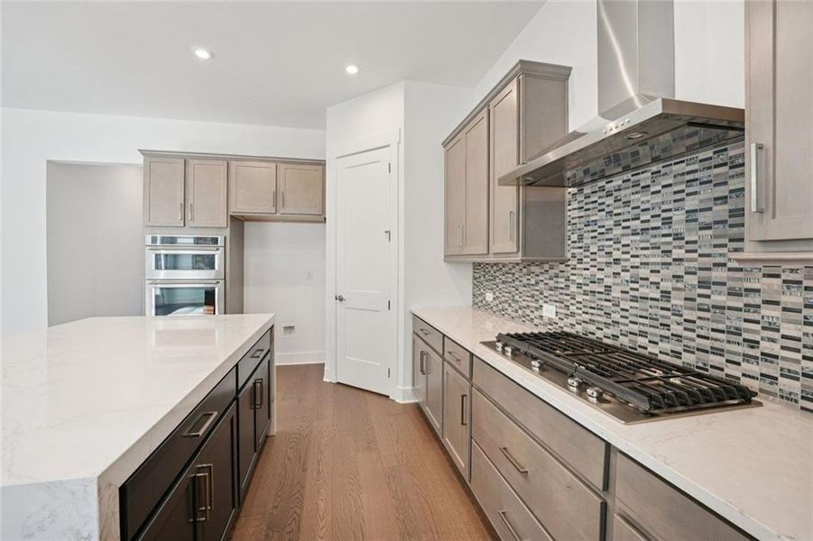 Furnished interior view inside a new home in Sterling Pointe, Cumming (Image 11).