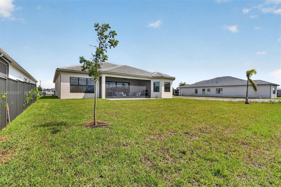Exterior details and patio area of a home in , Port St. Lucie (Image 4). Exterior details and patio area of a home in , Port St. Lucie (Image 4).