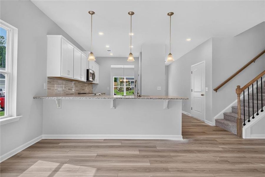 Furnished interior view inside a new home in Sycamore Crest, Calhoun (Image 12).