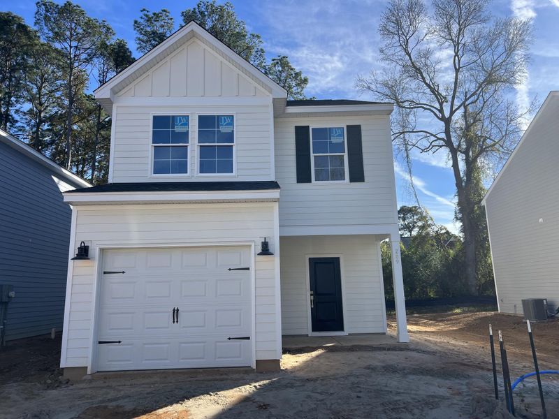In-progress construction of a new home in Central Creek, Goose Creek, SC (Image 29).