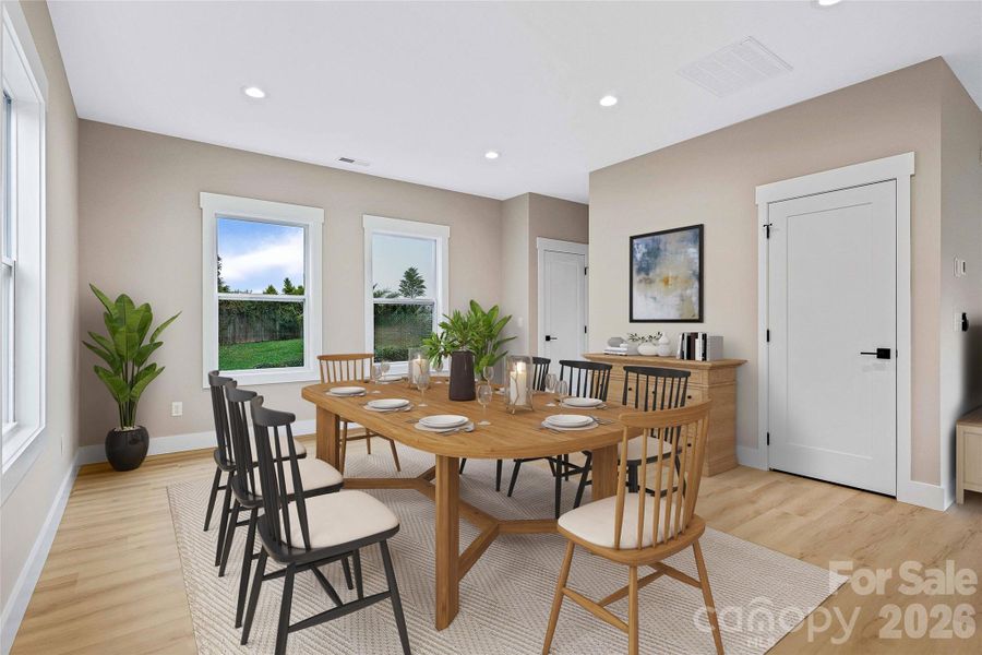 Furnished interior view inside a new home in , Alexander (Image 11).