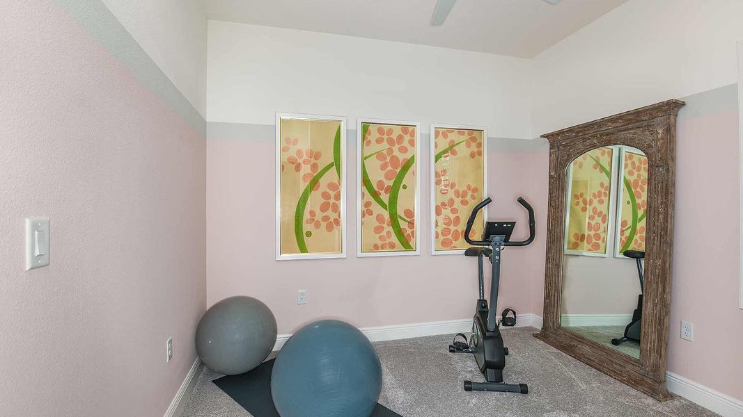 Furnished interior view inside a new home in Canoe Creek, Parrish (Image 18).