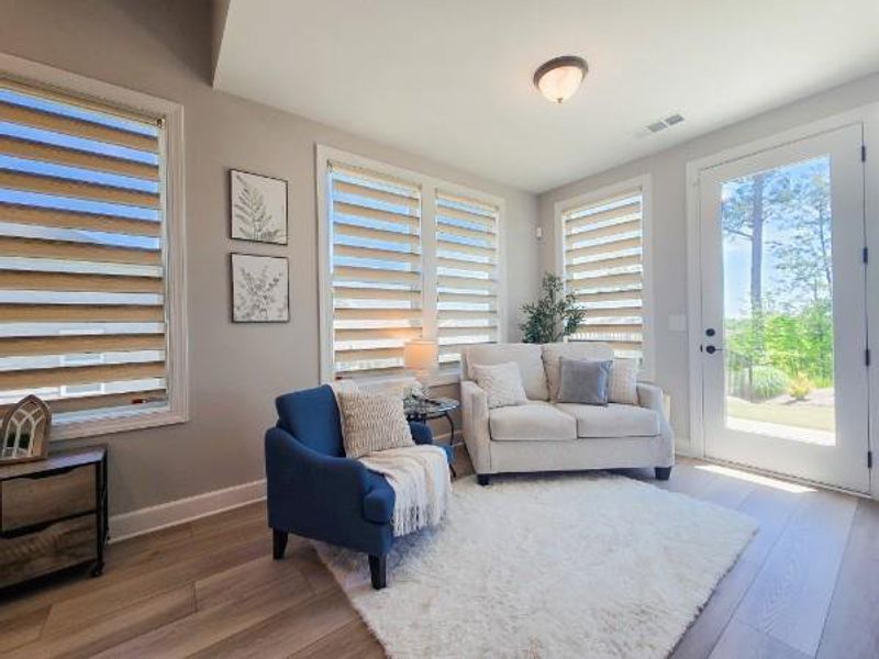 Furnished interior view inside a new home in , Hoschton (Image 33).