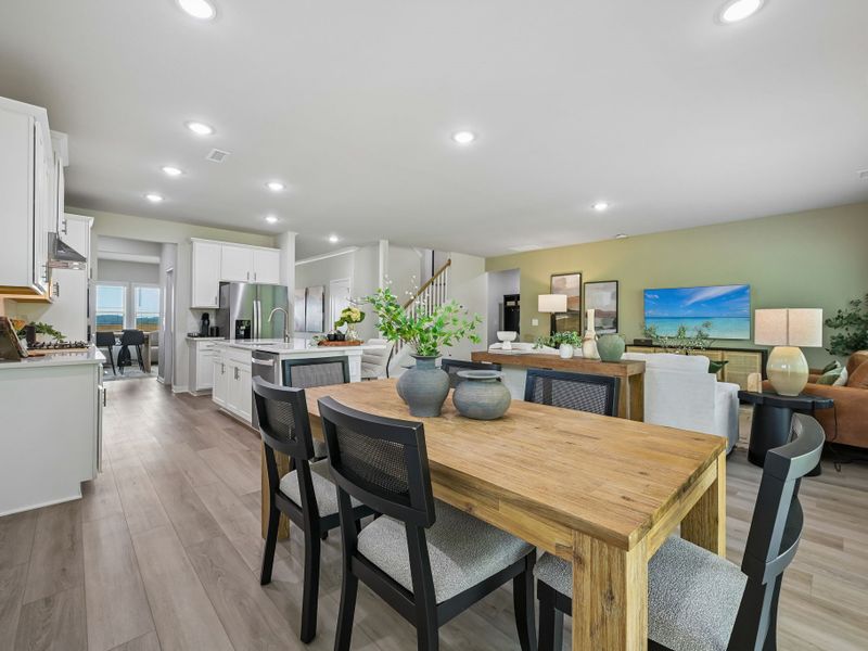 Furnished interior view inside a new home in Avalon Place - Signature Series, Durham (Image 7).