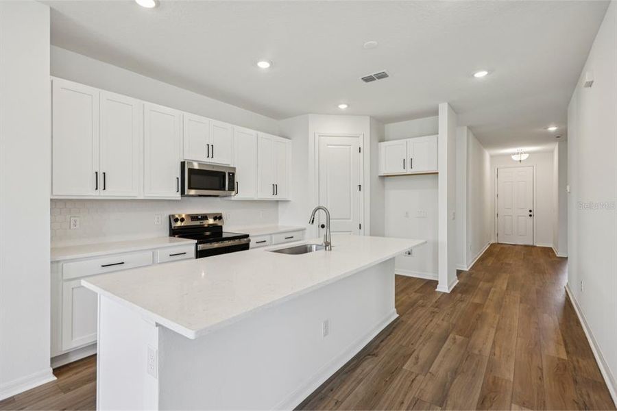 Furnished interior view inside a new home in Sunbrooke, St. Cloud (Image 5).