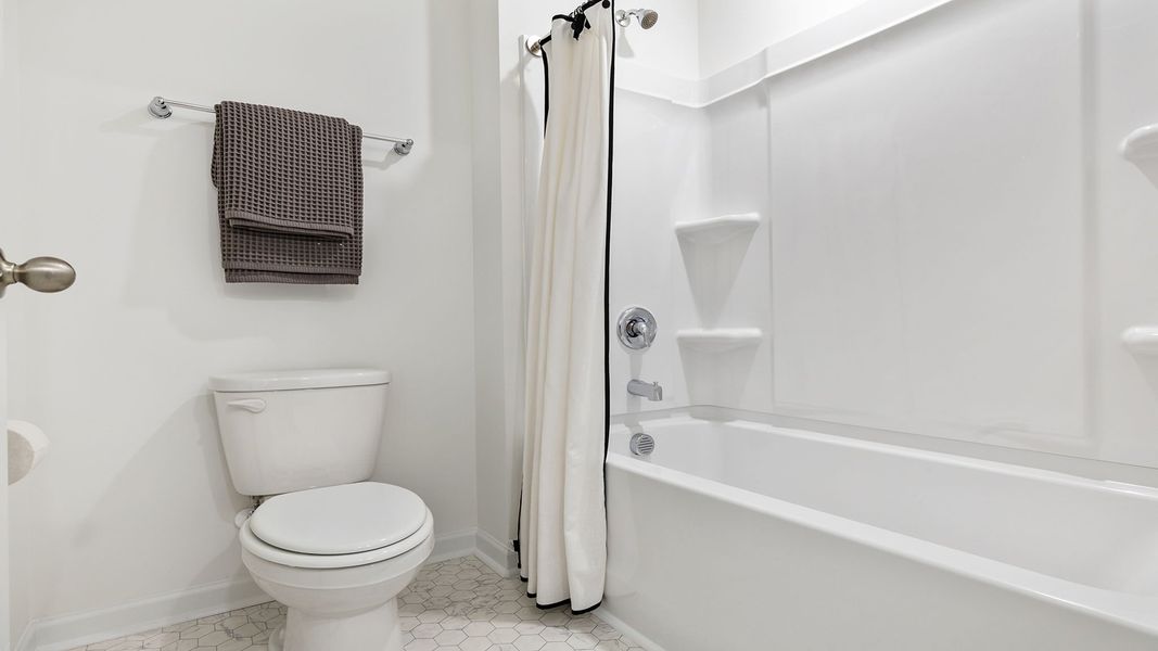 Furnished interior view inside a new home in Spring Ridge, Anderson (Image 30).