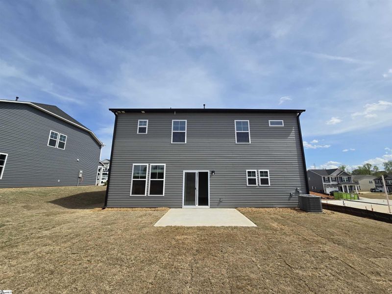 Exterior details and patio area of a home in Shiloh Trail, Wellford (Image 17).