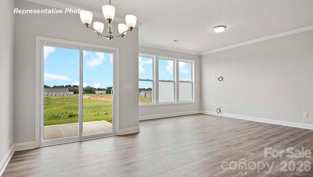 Spacious, unfurnished interior of a new home in Skybrook Corners, Huntersville (Image 20).