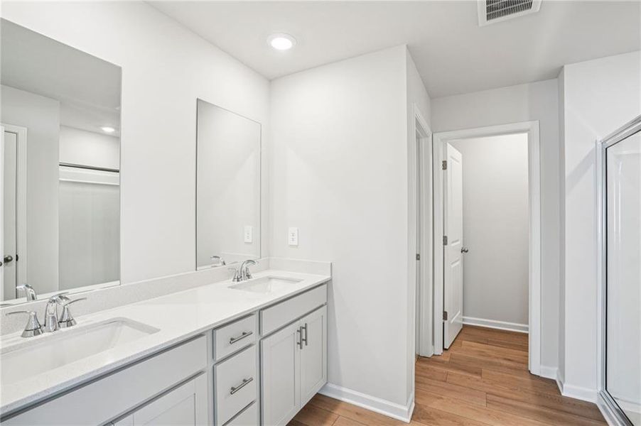 Furnished interior view inside a new home in Hawthorne Station, College Park (Image 16).
