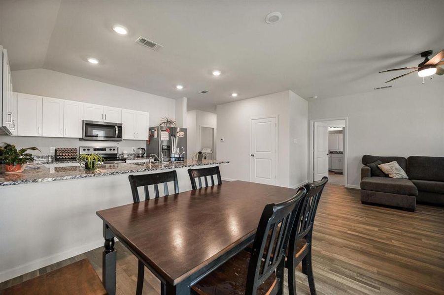 Furnished interior view inside a new home in , Springtown (Image 7).