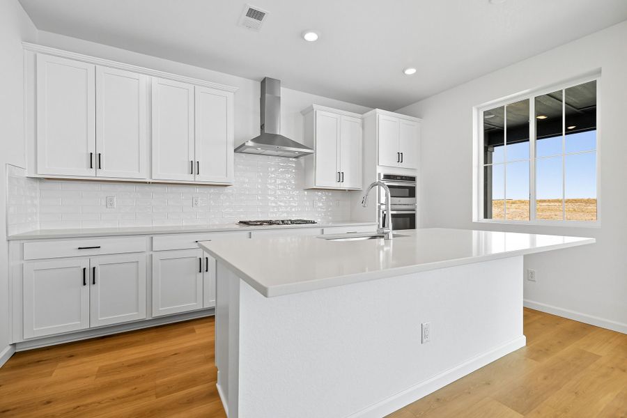 Furnished interior view inside a new home in Macanta, Castle Rock (Image 8).