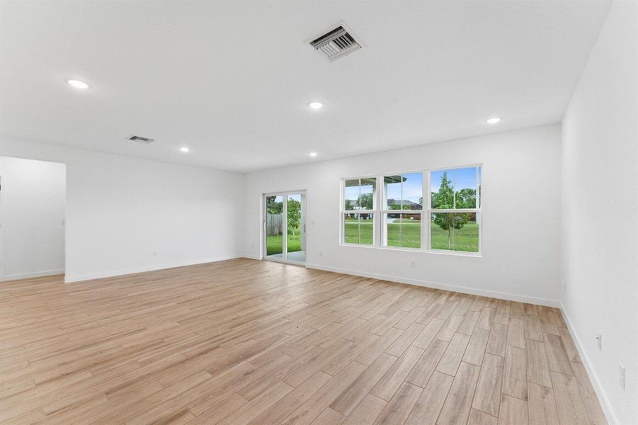 Great Room & Dining Area