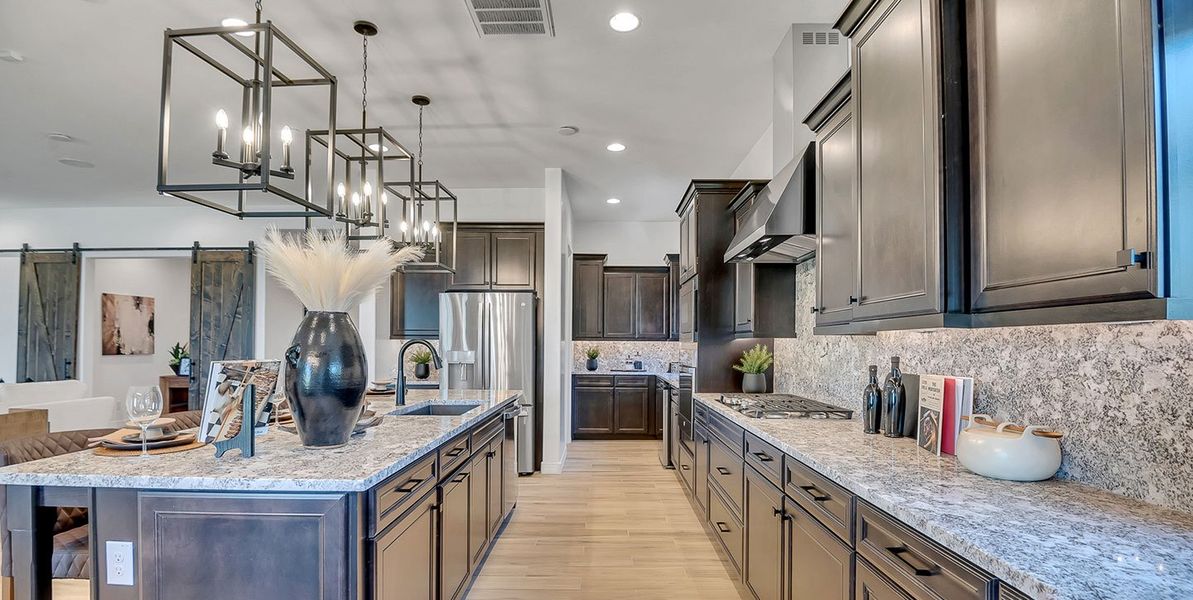 Furnished interior view inside a new home in Palo Verde at North Creek, Queen Creek (Image 10).
