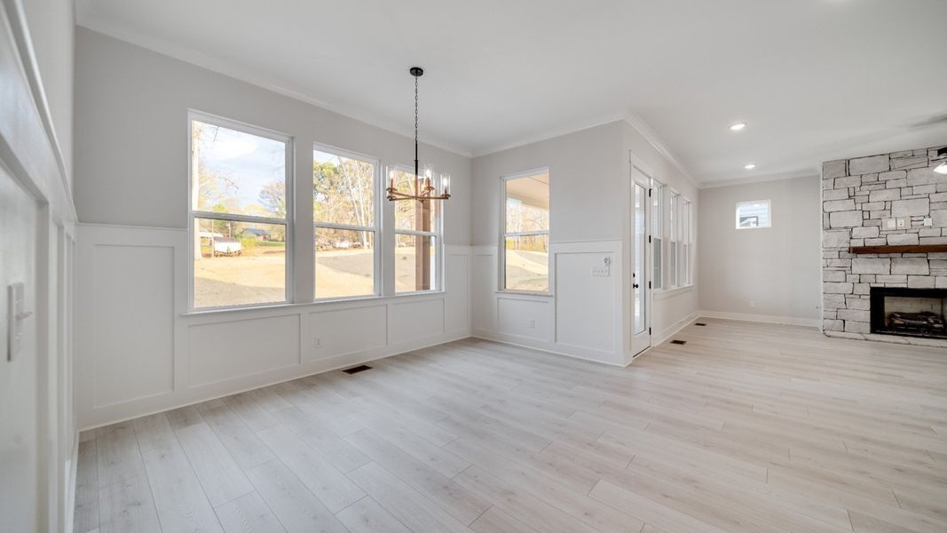 Furnished interior view inside a new home in Richvale Estates, Fairview (Image 30).