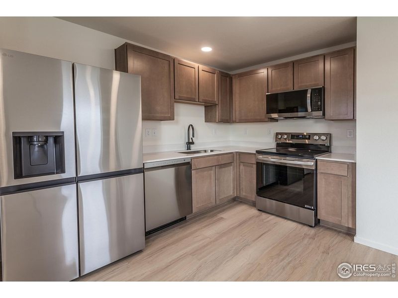 Furnished interior view inside a new home in , Fort Collins (Image 11).