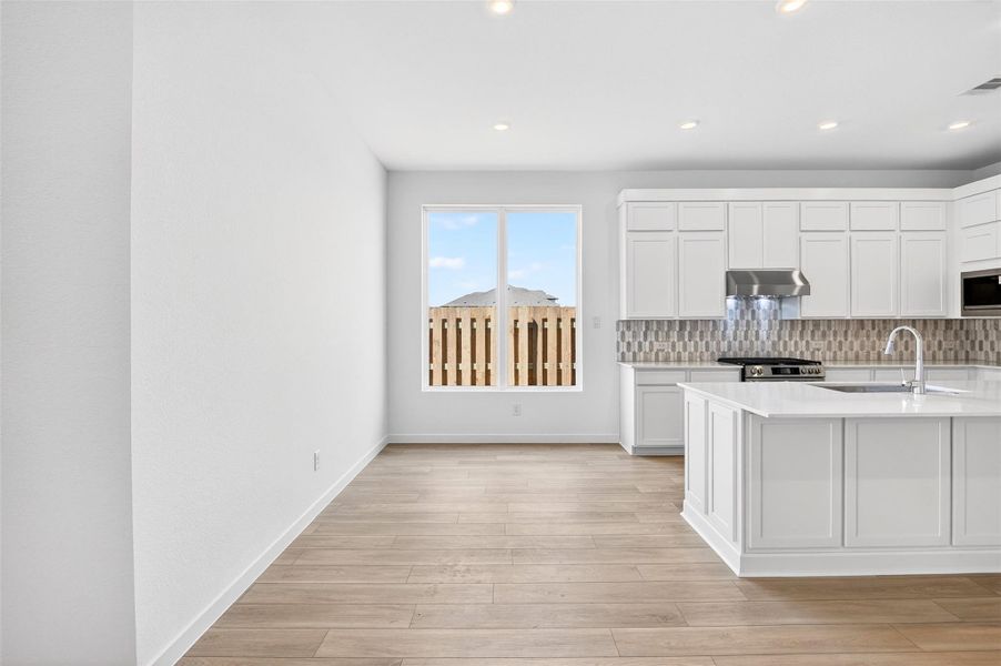 Furnished interior view inside a new home in COLTON, Todd Mission (Image 8).