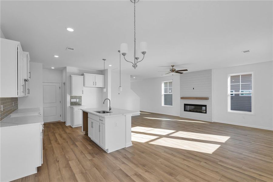 Spacious, unfurnished interior of a new home in Brownstone Park, Easley (Image 17).