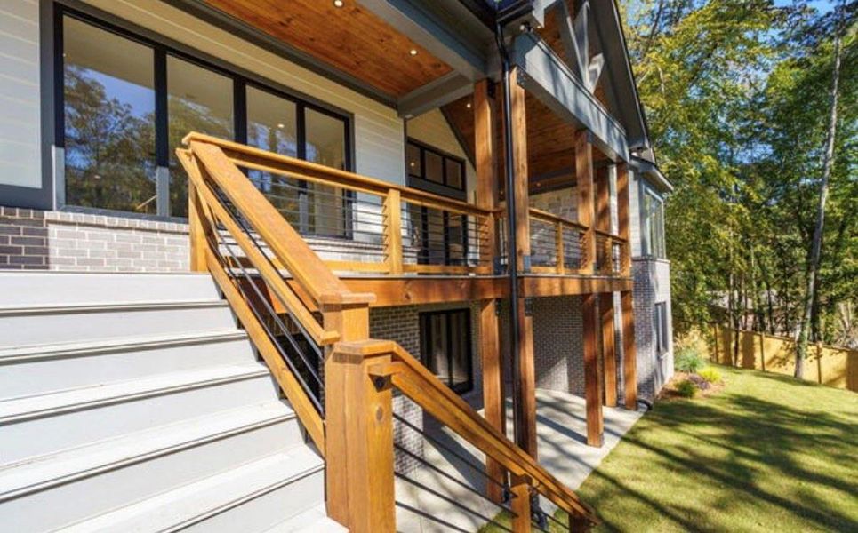 Exterior details and patio area of a home in , Cumming (Image 47).