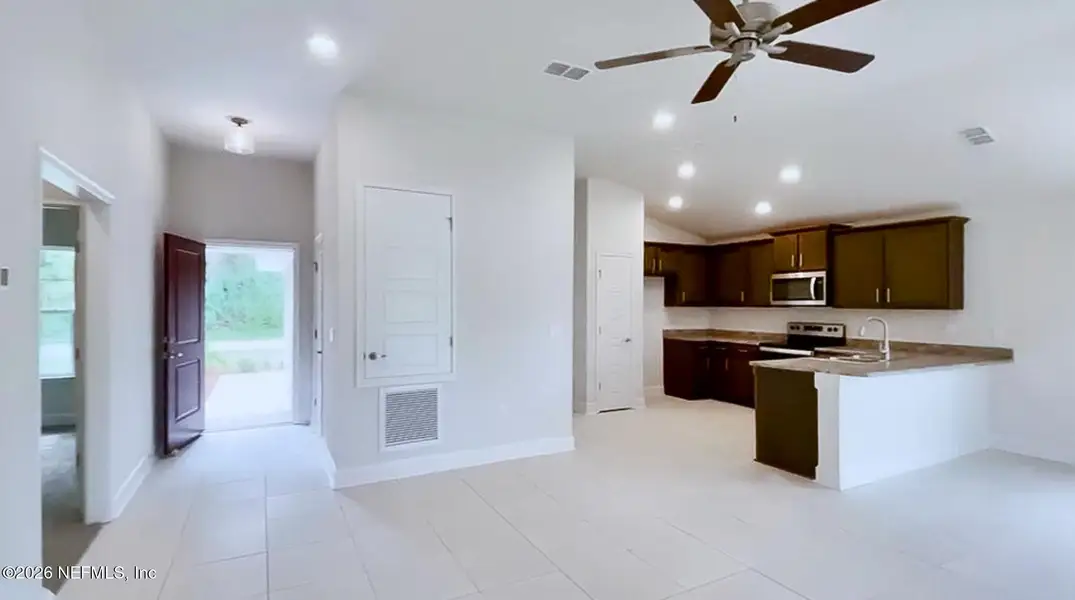 Furnished interior view inside a new home in , Jacksonville (Image 4). Furnished interior view inside a new home in , Jacksonville (Image 4).
