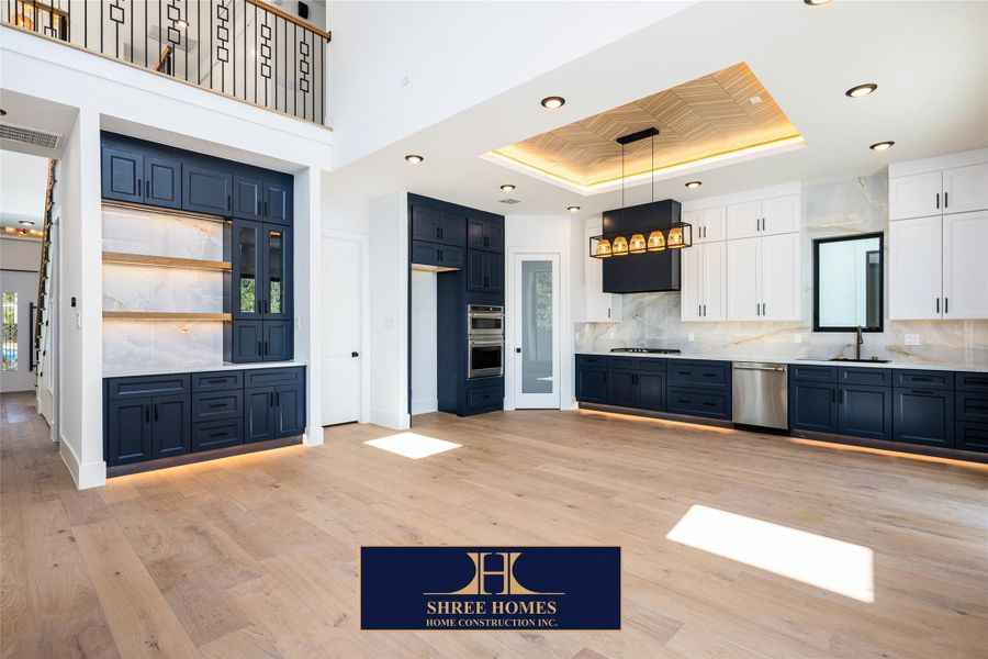 Furnished interior view inside a new home in , Stafford (Image 15).