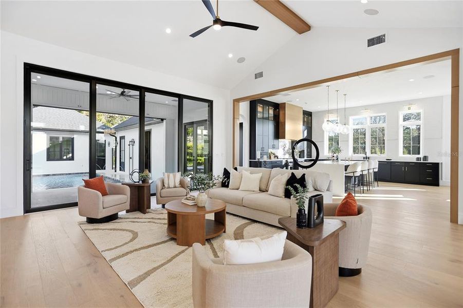 Furnished interior view inside a new home in , Oakland (Image 13). Furnished interior view inside a new home in , Oakland (Image 13).