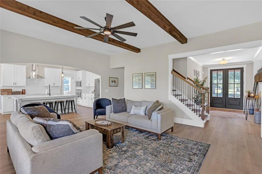 Furnished interior view inside a new home in , McDonough (Image 16).