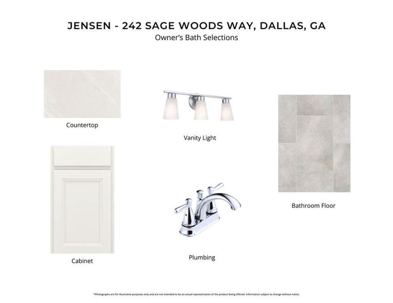 Sample of building materials used in homes in Sage Woods, Dallas (Image 4).