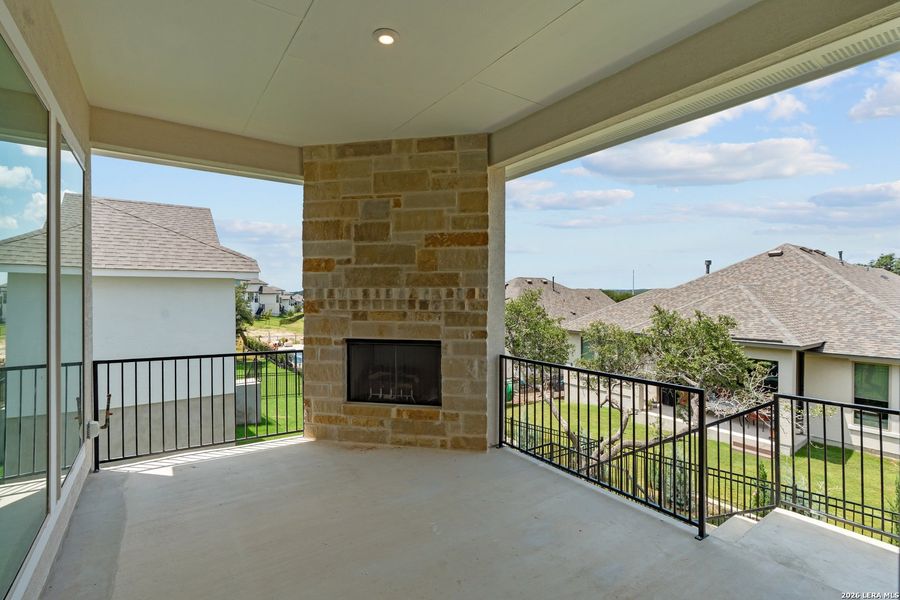 Exterior details and patio area of a home in , Boerne (Image 4).