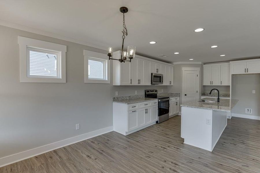 Furnished interior view inside a new home in , Hartwell (Image 14). Furnished interior view inside a new home in , Hartwell (Image 14).