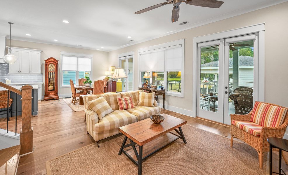 Furnished interior view inside a new home in , Beaufort (Image 45).