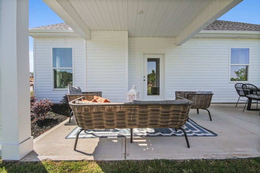 Outdoor Covered Porch