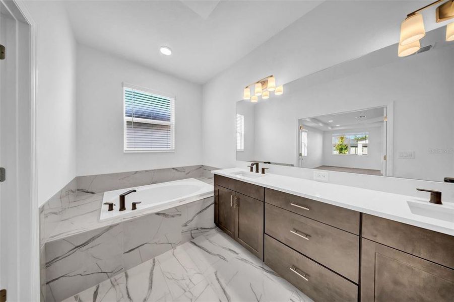 Furnished interior view inside a new home in , Wesley Chapel (Image 10).