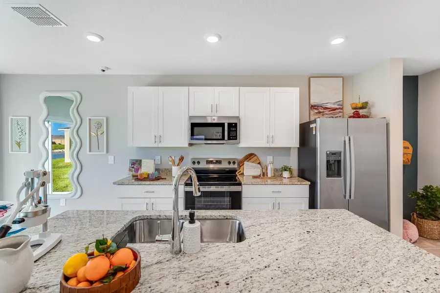 Furnished interior view inside a new home in Palm Wind, Hudson (Image 5).