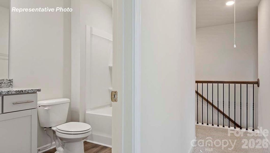 Furnished interior view inside a new home in Skybrook Corners, Huntersville (Image 8).