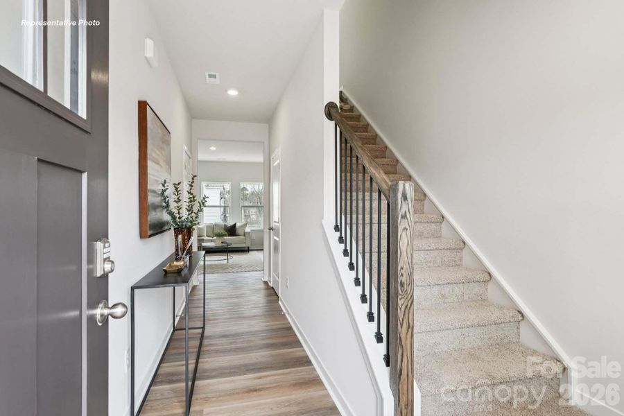 Furnished interior view inside a new home in Villages of Maiden, Maiden (Image 15). Furnished interior view inside a new home in Villages of Maiden, Maiden (Image 15).