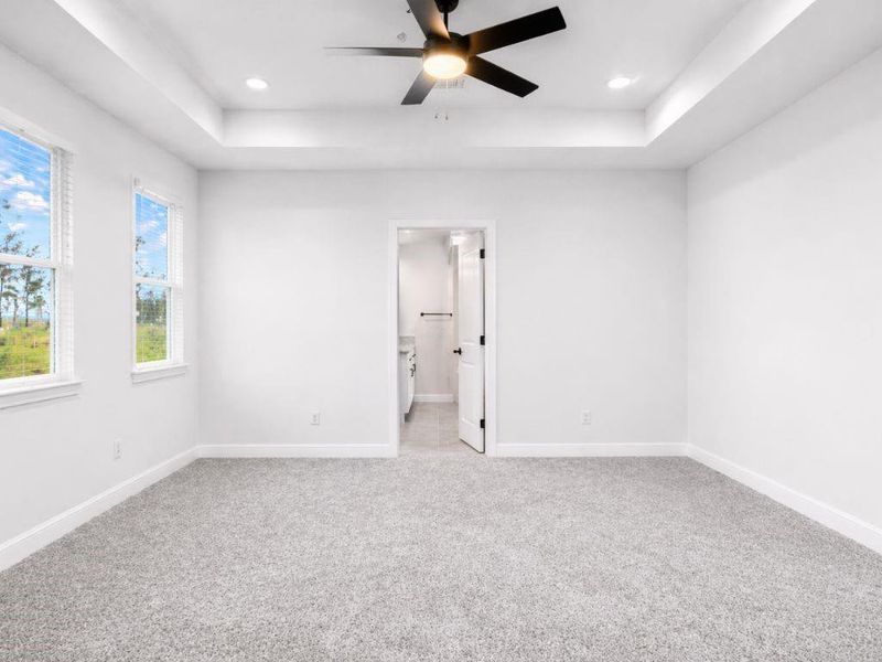 Spacious, unfurnished interior of a new home in , Cleveland (Image 9).