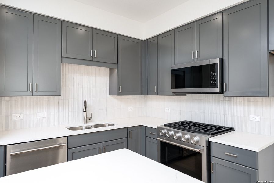 Furnished interior view inside a new home in , San Antonio (Image 7).