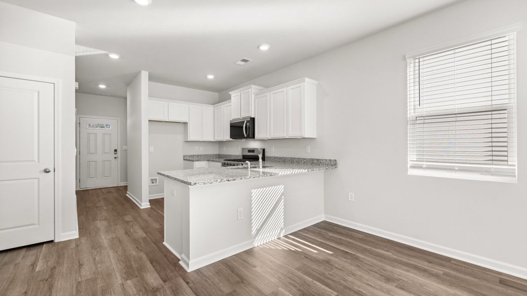 Furnished interior view inside a new home in Byrd Village, Graniteville (Image 5).