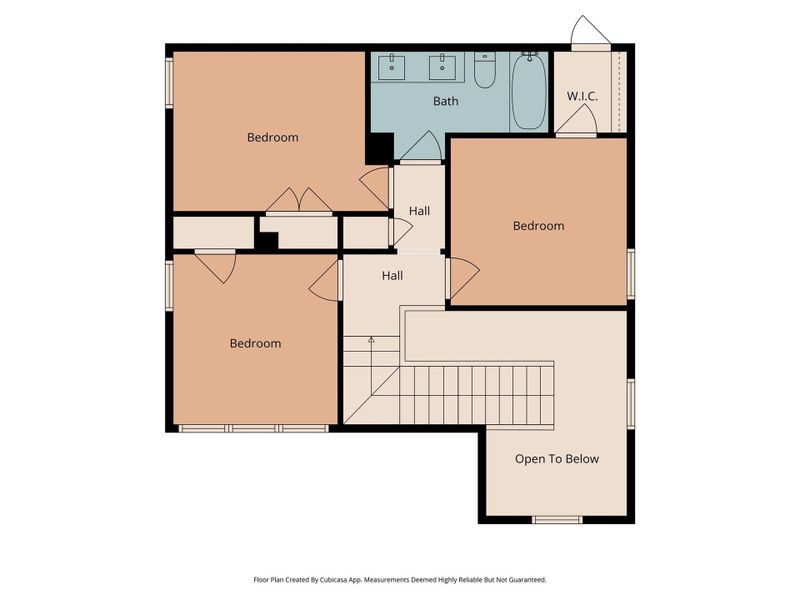 View of room layout