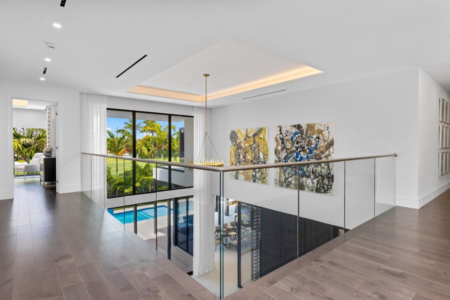 Furnished interior view inside a new home in , Boca Raton (Image 11).