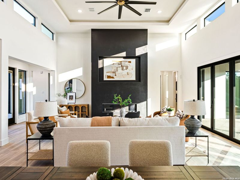 Furnished interior view inside a new home in , San Antonio (Image 9).