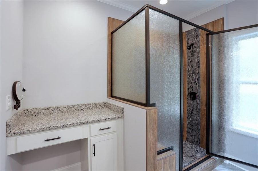 Furnished interior view inside a new home in , Dallas (Image 15). Furnished interior view inside a new home in , Dallas (Image 15).