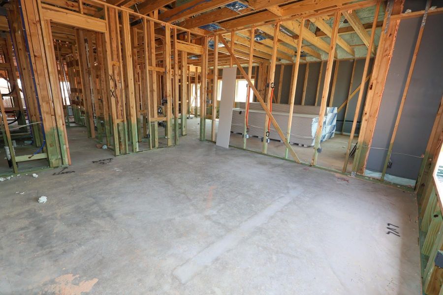 In-progress construction of a new home in Escondido - Terrace Collection, Magnolia, TX (Image 5). In-progress construction of a new home in Escondido - Terrace Collection, Magnolia, TX (Image 5).