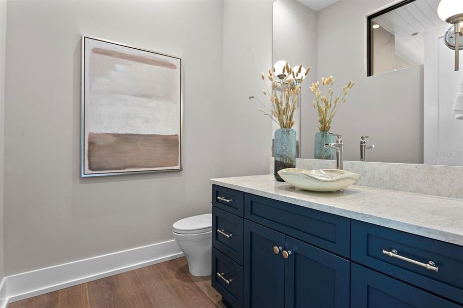 Furnished interior view inside a new home in , St. Petersburg (Image 33).