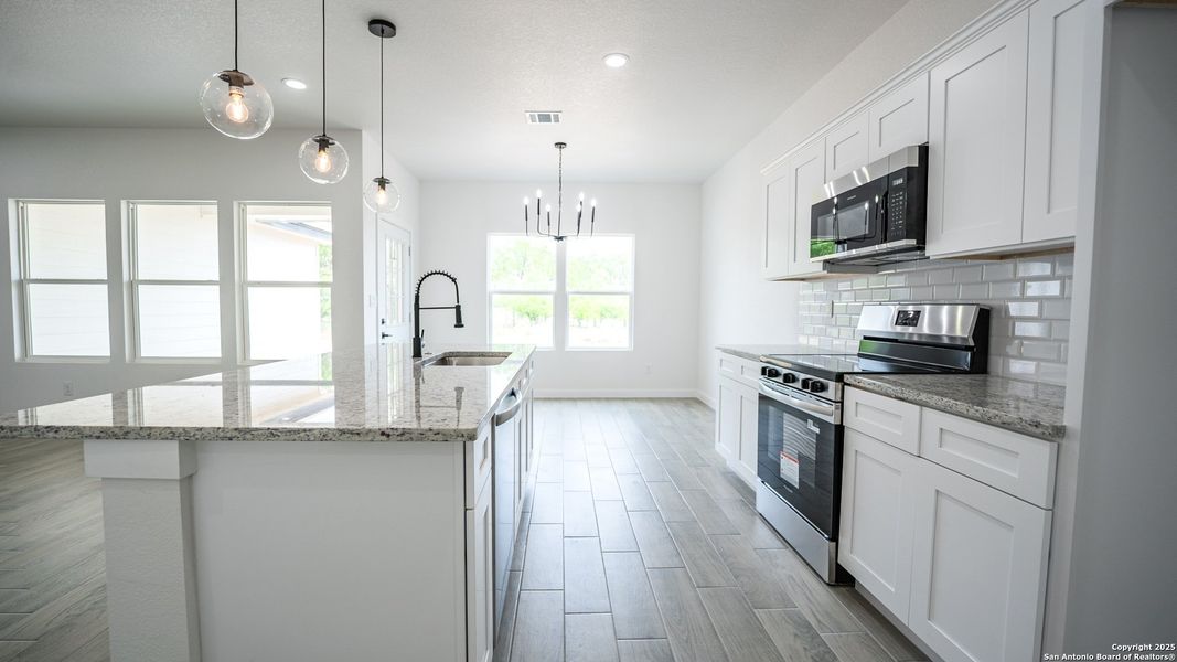 Furnished interior view inside a new home in , Atascosa (Image 3). Furnished interior view inside a new home in , Atascosa (Image 3).