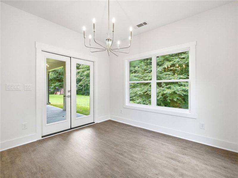 Spacious, unfurnished interior of a new home in , Marietta (Image 25).