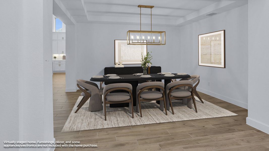 Furnished interior view inside a new home in Riceland, Mont Belvieu (Image 5).