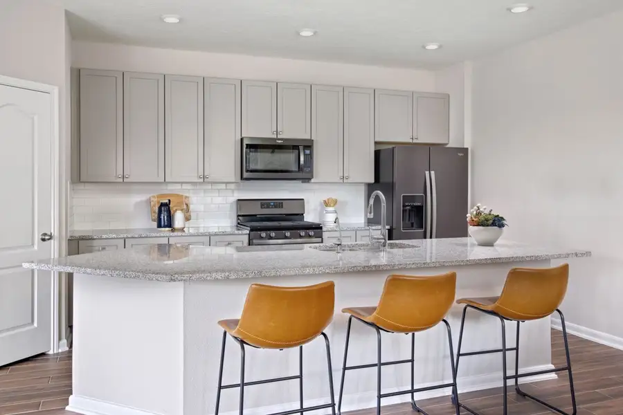 Furnished interior view inside a new home in Mustang Ridge, Magnolia (Image 3).