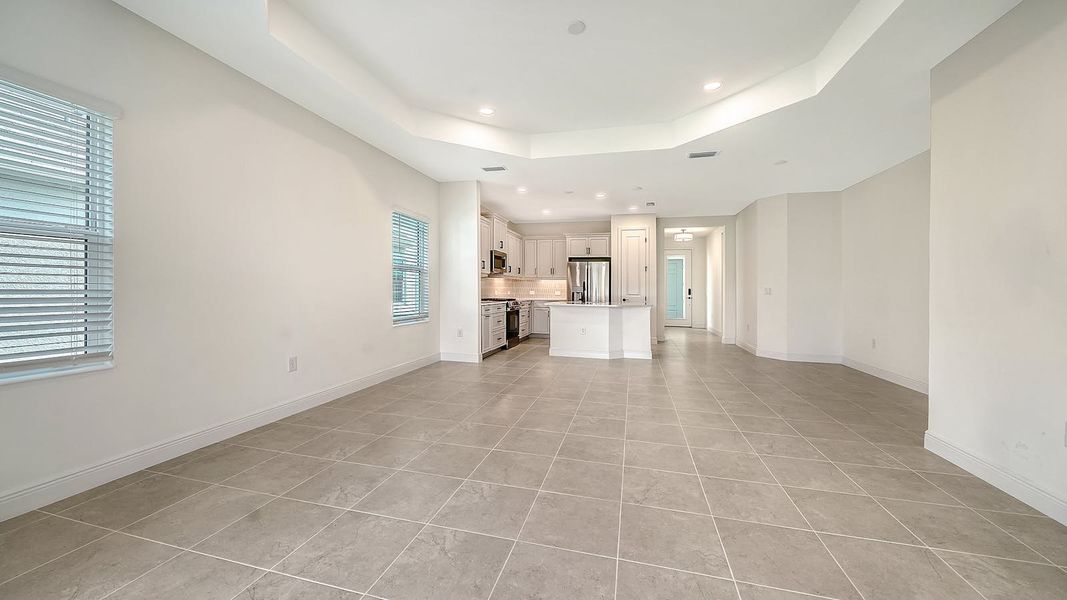 Spacious, unfurnished interior of a new home in Windward Real Estate and Homes for Sale in Sarasota, FL - Neal Communities, Lakewood Ranch (Image 14).